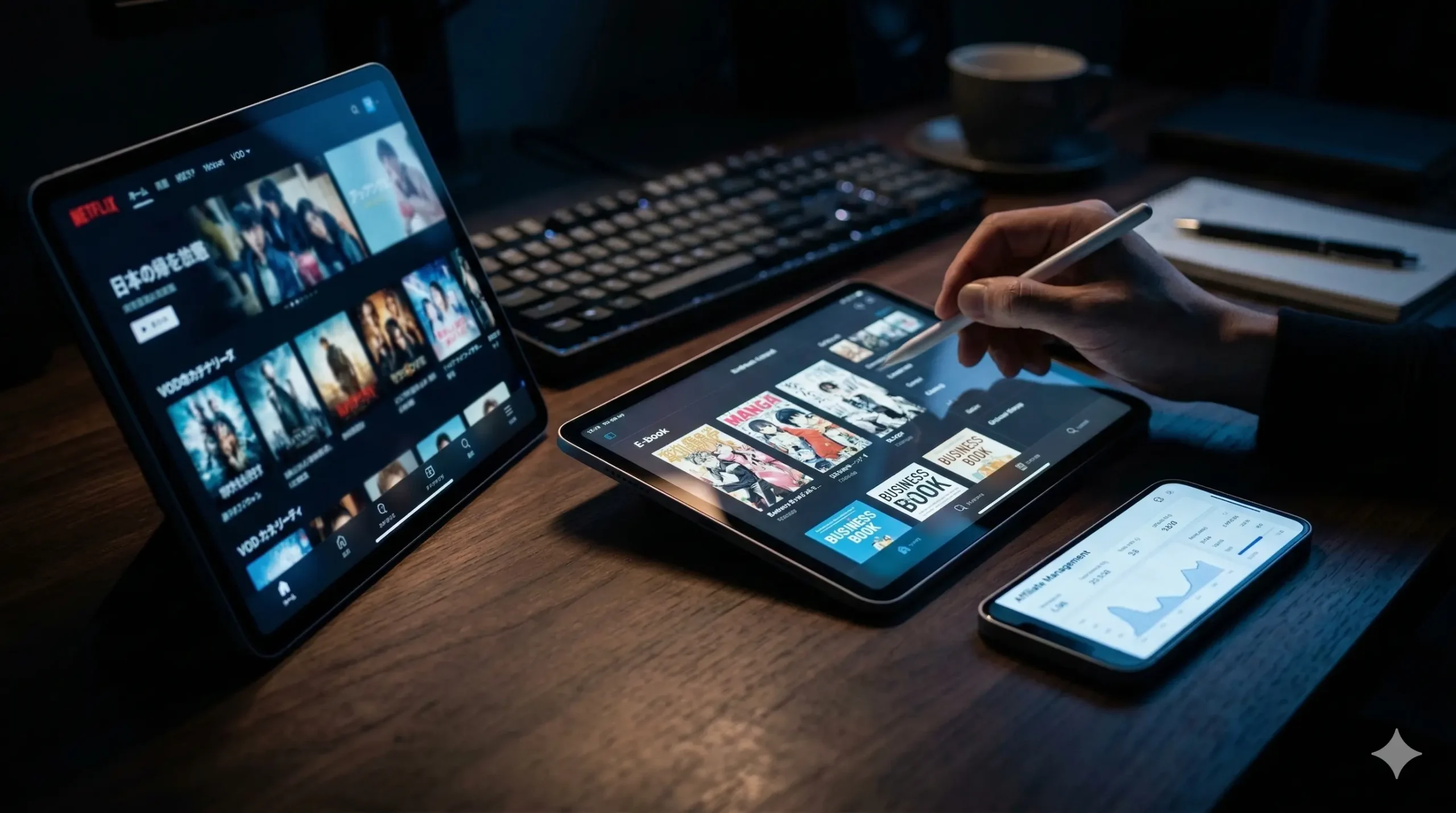 Link-AとアフィリエイトASPの使い分け｜VOD・電子書籍に特化する理由